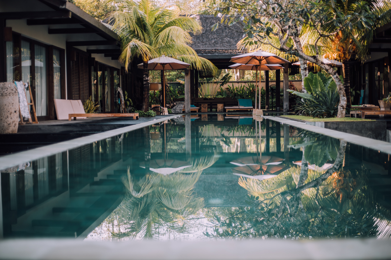 Luxurious villa with swimming pool in Bali
